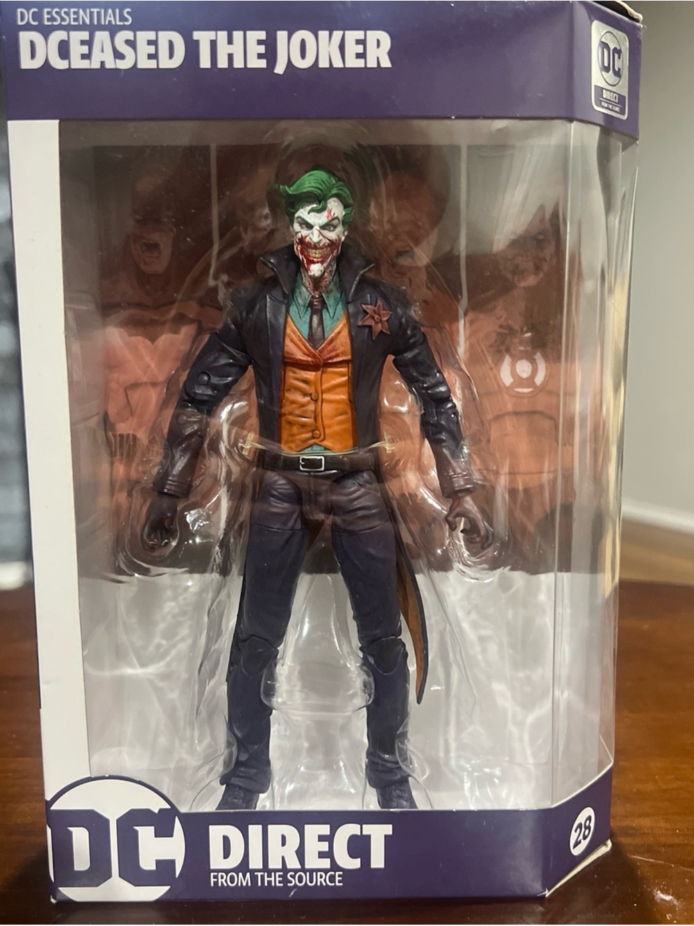 DC Direct From The Source Dceased, Dceases The Joker, New In Box